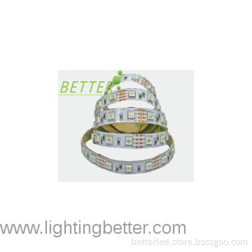 IP20 5050 RGB changing color led strip non waterproof 60led/m with CE